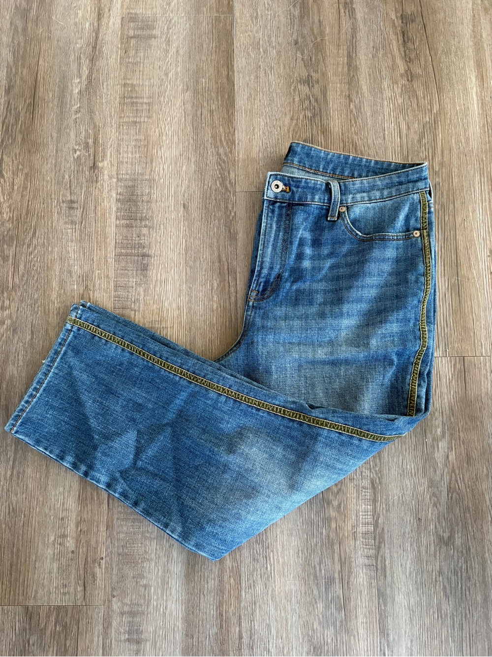 Talbots Women's Straight Blue Denim Jeans